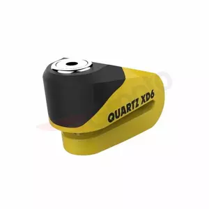 Oxford Quartz XD6 6mm keltainen/musta jarrulevylukko - LK207