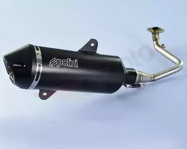 Polinijev izpušni sistem z aluminijastim dušilcem zvoka Sym - 190.0075