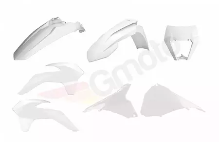 Enduro Restyle Zestaw plastików Body Kit Polisport biały  - 90879