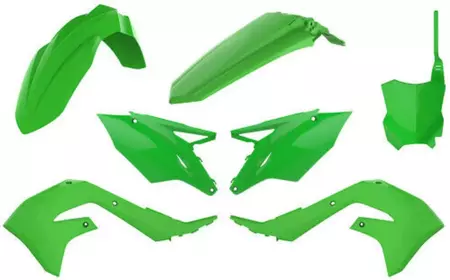 Polisport Body Kit πλαστικό πράσινο λαχανί πράσινο Kawasaki KX450 - 91025