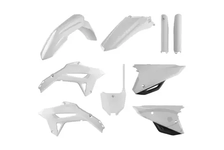 Plastik Satz Kit Body Kit Polisport weiß Honda CRF450R - 91055