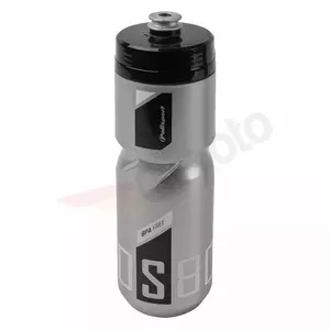 Polisport S800 Wasserflasche silber/schwarz/weiß zum Aufschrauben 800ml-1
