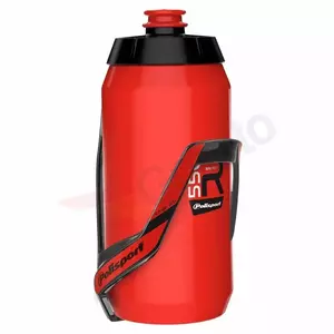 Polisport ūdens pudele ar rokturi R550 sarkana 550ml - 8645900011