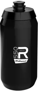 Polisport R550 čierna skrutkovacia fľaša na vodu 550 ml - 8645600036