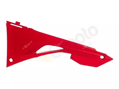 Caches boîte à air RACETECH rouge Honda CRF450R/RX - FILCFCRFRS97