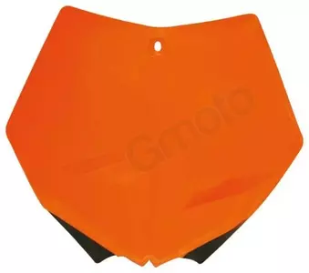 Placa de matrícula de partida Racetech cor de laranja - TBKTMAR0007