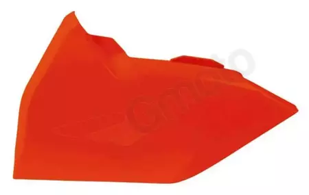 Racetech linker luchtkastdeksel neon oranje - FIKTMANSX16