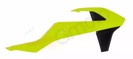 Osłony chłodnicy Racetech neon-żółto-czarny - CVKTMGFNR16