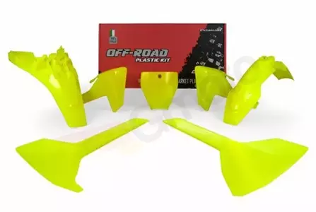 Komplet plastików Racetech Husqvarna TC 85 neon-żółty - KITHSQ-GF0-585