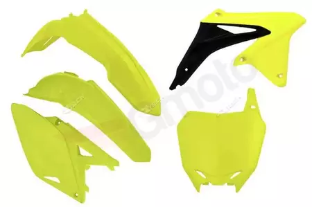 Komplet plastików Racetech Suzuki RMZ 250 neon-żółty - KITRMZ-GF0-511