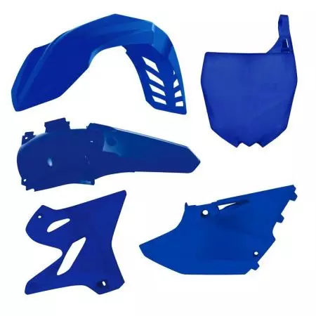 Kit plastiques RACETECH couleur bleu origine (2021) Yamaha YX 125 - KITYZ0-BL0-515