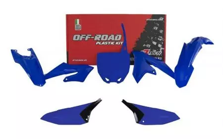 Plastik Komplett Kit Racetech blau-1