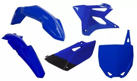 Sæt af Racetech Yamaha YZ 85-plast i OEM-farve blå - KITYZ0-BL0-585