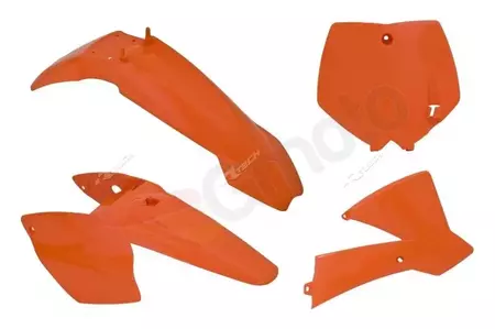 Plastová sada Racetech barva OEM oranžová - KITKTM-AR0-506