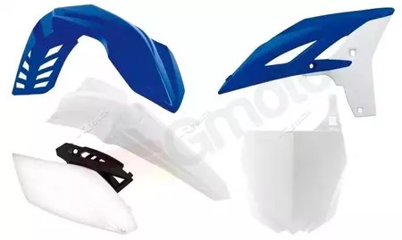 Plastik Komplett Kit Racetech OEM blau-weiß - KITYZF-BL0-510