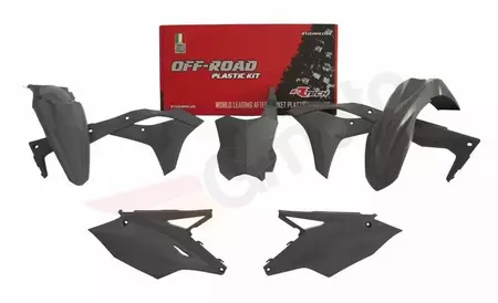 Racetech set van grijs plastic - KITKXF-GR0-519