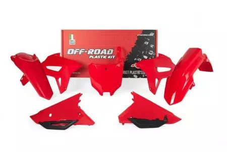 Racetech Honda CRF 450R műanyag szett OEM szín piros - KITCRF-RS0-521