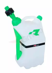 Kraftstoff Benzin Schnelltank Kanister Racetech 15 Liter Quick Fill transparent-grün - GASCAVE0020