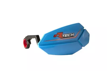 "Racetech R20 E-Bike" rankų apsaugos šviesiai mėlynos spalvos-1