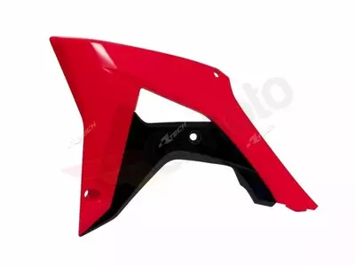 Καπάκια ψυγείου Racetech Honda CRF 450R OEM χρώμα κόκκινο/μαύρο - CVCRFRSNR17