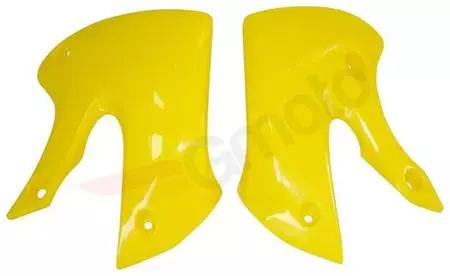 Osłony chłodnicy Racetech Suzuki RM 65 ET DRZ 110 03-07 żółta - CVKX0GI0065