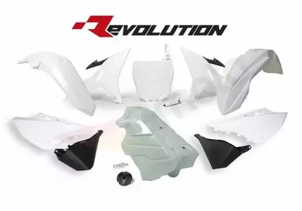 Kit plastique RACETECH Revolution + réservoir Yamaha - KITYZ0-BN0-017