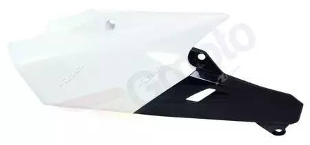 Boczki tylne Racetech Yamaha YZ 250 450F biało-czarne - FIYZFBNNR14