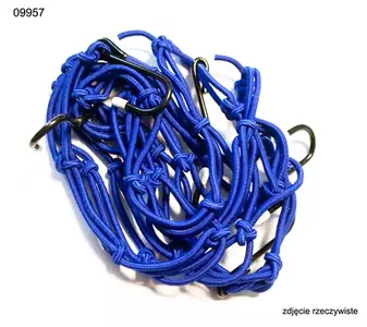 Sieťové zapínanie batožiny modré - 09957
