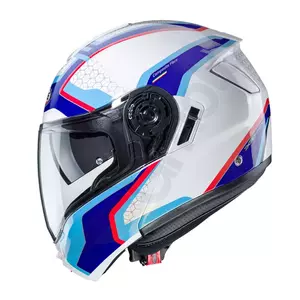 Caberg Levo Sonar capacete de maxilar para motociclismo branco/vermelho/azul XL-2