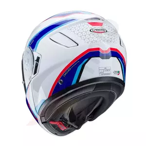 Caberg Levo Sonar capacete de maxilar para motociclismo branco/vermelho/azul XL-4