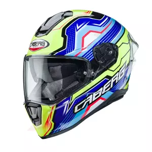 Caberg Drift Evo capacete integral de motociclista preto/azul/amarelo fluo XL - C2OM00K4/XL