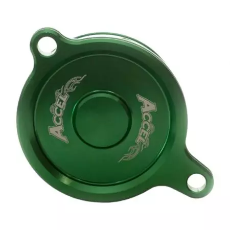 Ölfilterdeckel Accel grün - OFC302GR
