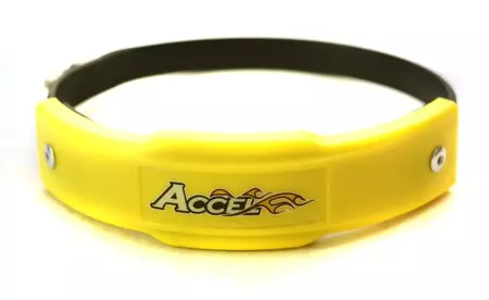 Osłona tłumika Accel 127-152mm żółty-1