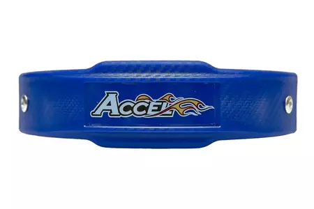 Osłona tłumika Accel 102-127mm niebieski-1