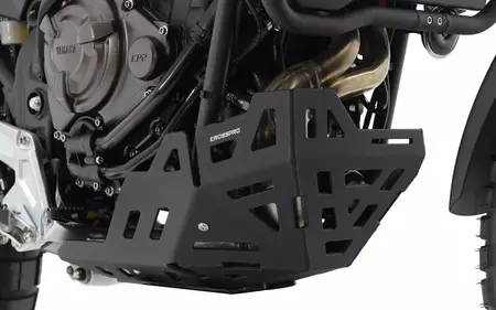 Aluminium motordeksel Yamaha Tenere 700 21- kleur zwart (Euro 5) - 2CP09000720005