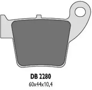 Τακάκια πίσω φρένων Delta Braking DB2280OR-N - DB2280OR-N
