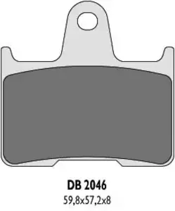 Bremsklotz Delta Braking DB2046RD-N3 - DB2046RD-N3