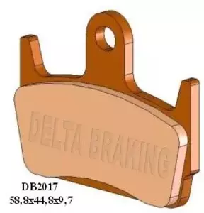 Brzdové destičky Delta Braking DB2017SR-N3 - DB2017SR-N3