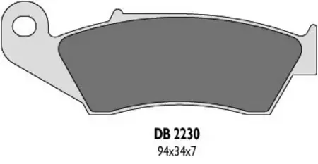 Klocki hamulcowe Delta Braking DB2230OR-D przód