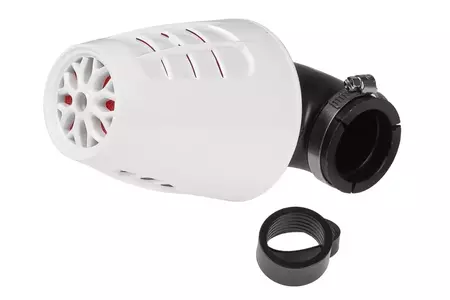 TNT Obus filtro cónico 28-35mm 90 grados blanco-1