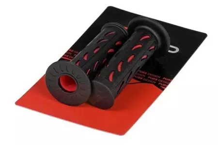 Manetki gumy kierownicy Revo Double czerwone-2