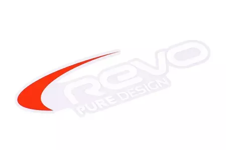 Naklejka Revo 89x30 mm biała - REV-000.002