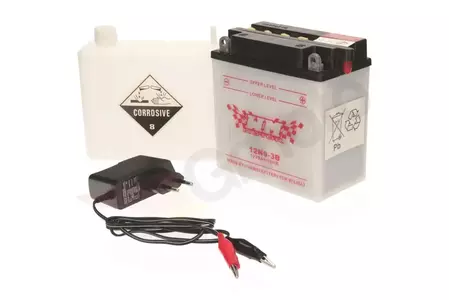 Batterie standard 12V 9 Ah WM Motor 12N9-3B + chargeur