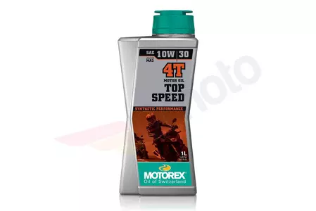 Motorex Top Speed 4T 10W30 synthetische motorolie 1 l - 308270