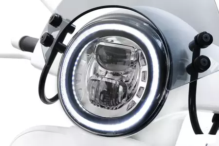 LED světlomet HighPower Moto Nostra chrom Vespa GT GTS Super 125-300 -18-2