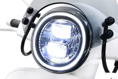 LED světlomet HighPower Moto Nostra chrom Vespa GT GTS Super 125-300 -18-4
