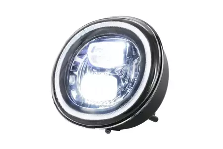 LED-koplamp HighPower Moto Nostra chroom Vespa GT GTS Super 125-300 -18-8