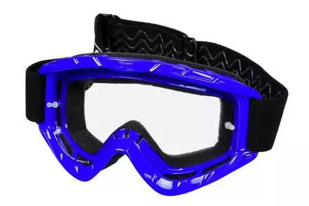 NoEnd 3.6 serijos motociklininko akiniai mėlyni - NE448400C