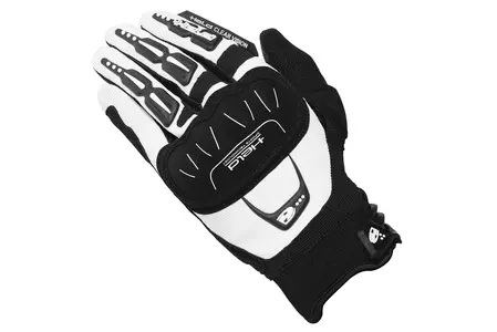 Ръкавици за мотоциклет Backflip бели/черни 9-1