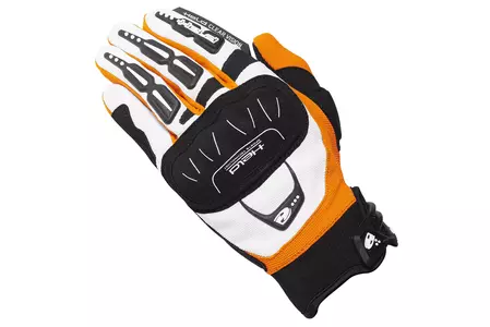 Held γάντια μοτοσικλέτας Backflip λευκό/πορτοκαλί 9-1